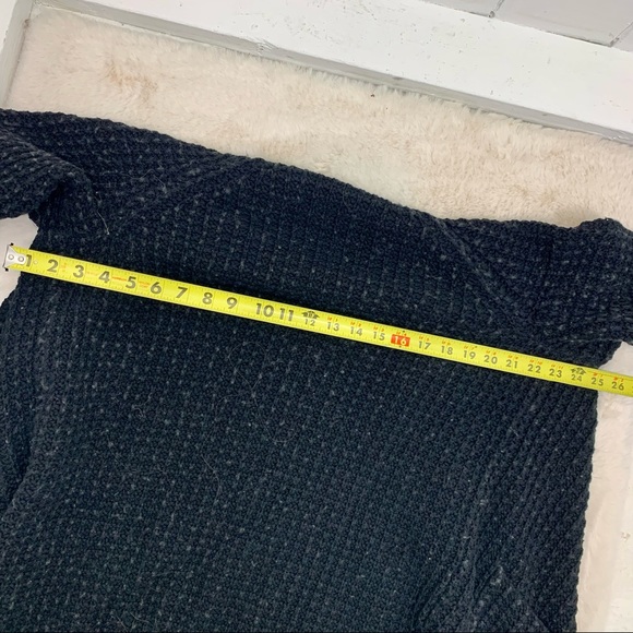 Madewell Oversized Waffle Stitch Long Cardigan Size XS - Picture 4 of 9